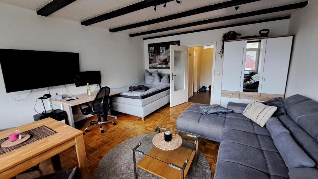 1-Zimmer-Appartement Schoene Aussicht لانغلسهايم المظهر الخارجي الصورة